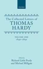 The Collected Letters of Thomas Hardy - Thomas Hardy (author), Richard Little Purdy (editor of compilation), Michael Millgate (editor of compilation), Keith Wilson (editor of compilation)