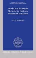 Parallel and Sequential Methods for Ordinary Differential Equations - Burrage, Kevin