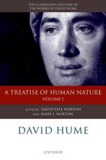 David Hume, Volume 1: A Treatise of Human Nature: Texts - Fate Norton, David