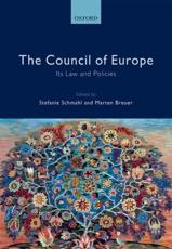 The Council of Europe - Stefanie Schmahl (editor), Marten Breuer (editor)