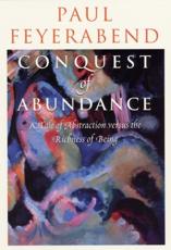 Conquest of Abundance - Paul Feyerabend, Bert Terpstra