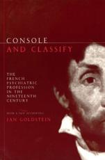 Console and Classify - Jan Goldstein