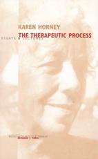 The Therapeutic Process - Karen Horney, Bernard J. Paris