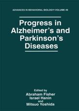 Progress in Alzheimer S and Parkinson S Diseases - Hanin, Israel