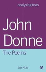 John Donne: The Poems - Nutt, Joe
