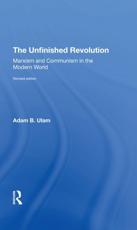 The Unfinished Revolution - Adam B Ulam