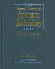Bergey's Manual of Systematic Bacteriology. Vol. 2 Proteobacteria - George M. Garrity