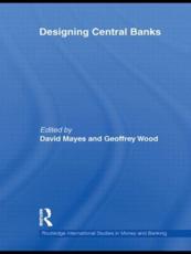 Designing Central Banks - Mayes, David