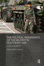 Military Politics in Contemporary Southeast Asia - Marcus Mietzner