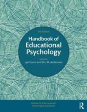 Handbook of Educational Psychology - Lyn Corno (editor), Eric M. Anderman (editor)