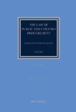 The Law of Public and Utilities Procurement - Sue Arrowsmith