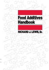 Food Additives Handbook - Richard J Lewis