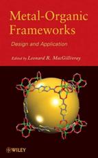 Metal-Organic Frameworks - Leonard R. MacGillivray