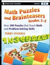 Math Puzzles and Brainteasers, Grades 3-5 - Terry H. Stickels