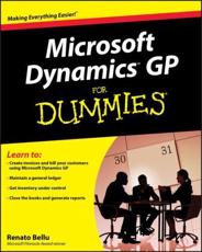 Microsoft Dynamics GP for Dummies