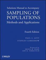 Sampling of Populations - Paul S. Levy, Stanley Lemeshow