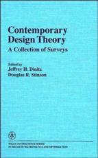 Contemporary Design Theory - Jeffrey H. Dinitz, Douglas R. Stinson