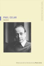 Paul Celan - Paul Celan, Pierre Joris