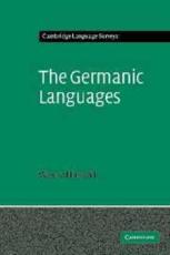 The Germanic Languages - Harbert, Wayne