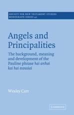 Angels and Principalities: The Background, Meaning and Development of the Pauline Phrase Hai Archai Kai Hai Exousiai - Carr, A. Wesley