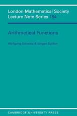 Arithmetical Functions - Schwarz, Wolfgang