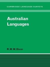 Australian Languages - Dixon, R. M. W.