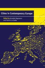 Cities in Contemporary Europe - Bagnasco, Arnaldo