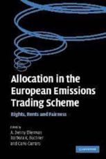 Allocation in the European Emissions Trading Scheme - Ellerman, A. Denny