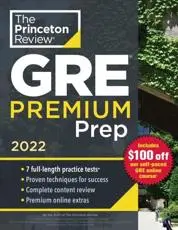 Princeton Review GRE Premium Prep, 2022