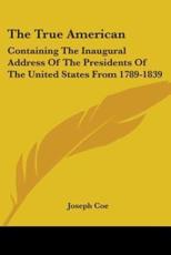 The True American - Joseph Coe (author)
