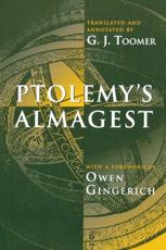 Ptolemy's Almagest - Ptolemy (author), G. J. Toomer (editor and translator), Owen Gingerich (foreword)