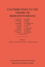 Contributions to the Theory of Riemann Surfaces - Lars V. Ahlfors