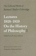 Lectures 1818-1819 on the History of Philosophy