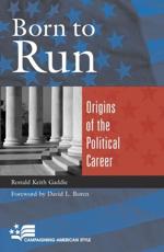 Born to Run - Ronald Keith Gaddie (author), David L. Boren (foreword)