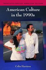 American Culture in the 1990S - Colin Harrison
