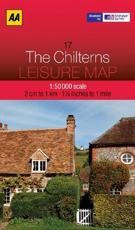 Leisure Map The Chilterns - AA Publishing (author)