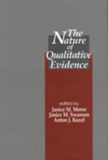 The Nature of Qualitative Evidence - Morse, Janice M.