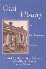 Oral History - David King Dunaway, Willa K. Baum