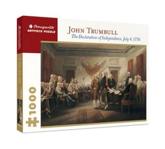 John Trumbull: The Declaration of Independence, July 4, 1776 1000 Piece Jigsaw Puzzle - John Trumbull (illustrator)