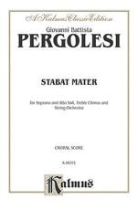 STABAT MATER - Pergolesi, Giovanni Battista (COP)