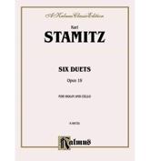 STAMITZ SIX DUETS OP 19 VIOCE - Stamitz, Karl (EDT)
