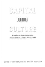 Capital Culture - Jody Berland, Shelley Hornstein