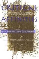 Critical Affinities - Jacqueline Scott, A. Todd Franklin