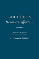 Boethius's De Topicis Differentiis - Boethius, Eleonore Stump
