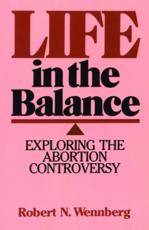Life in the Balance - Robert N. Wennberg
