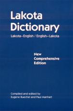 Lakota Dictionary - Eugene Buechel, Paul Manhart