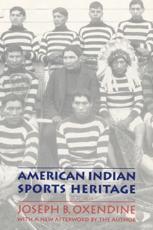 American Indian Sports Heritage - Joseph B. Oxendine