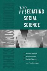 Mediating Social Science - Fenton, Natalie