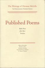 Published Poems - Herman Melville, Robert Charles Ryan, Hershel Parker