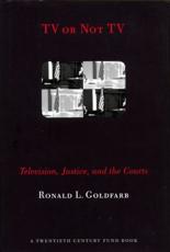 TV or Not TV - Ronald L. Goldfarb